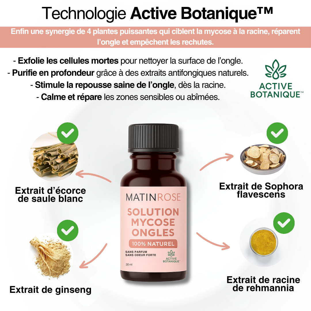 Solution anti-mycose - Formule 100% naturelle