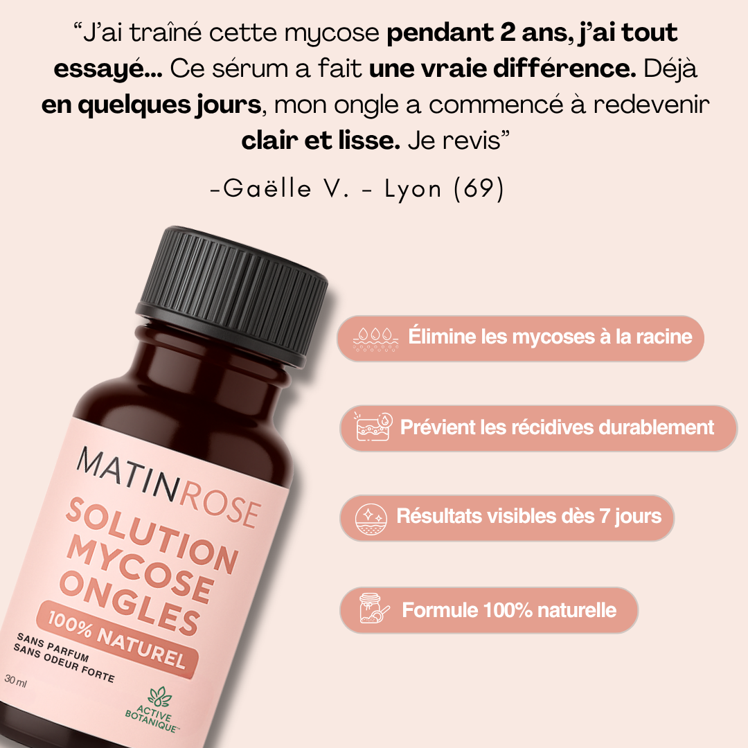 Solution anti-mycose - Formule 100% naturelle