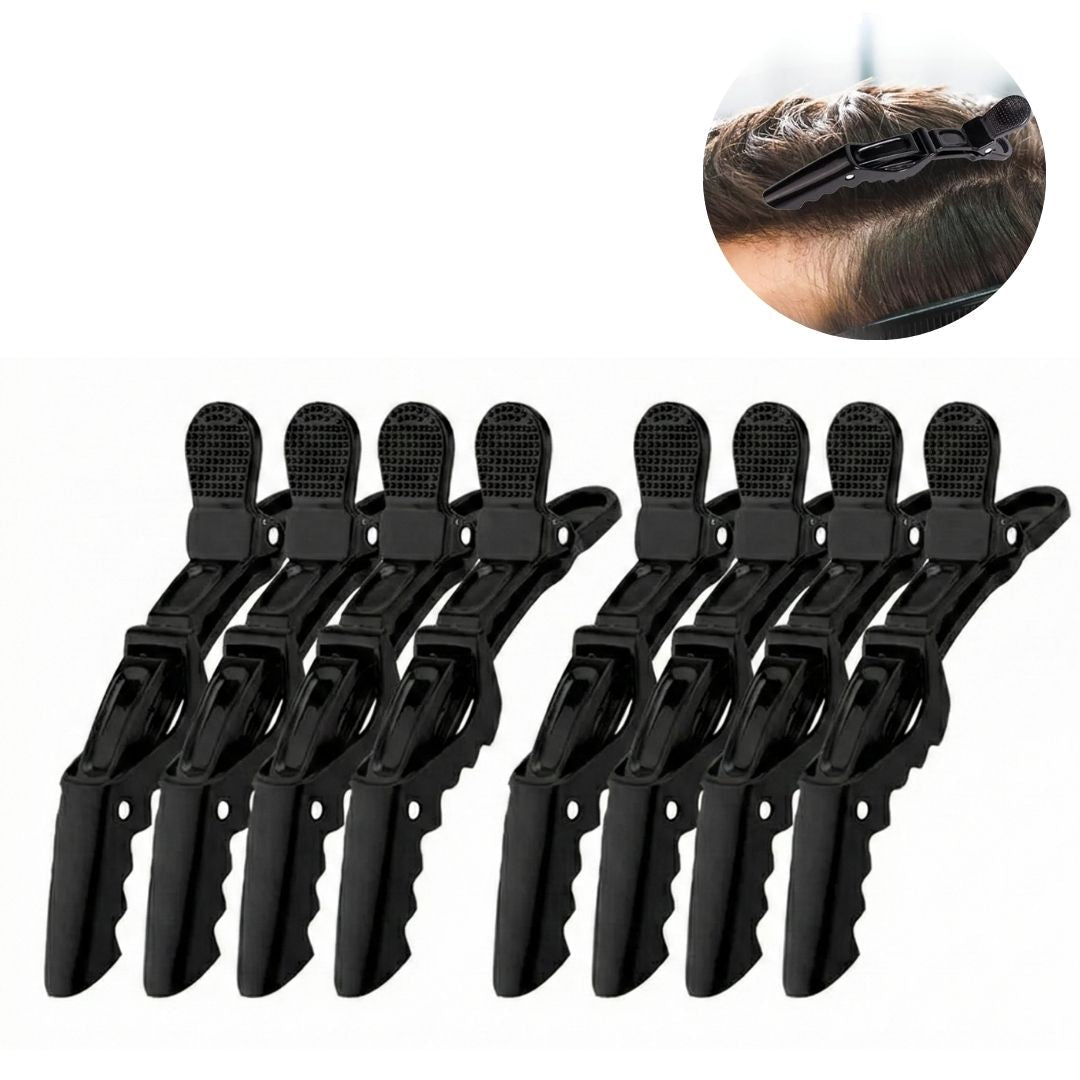 Professional Hair Sectioning Clips – Set of 8