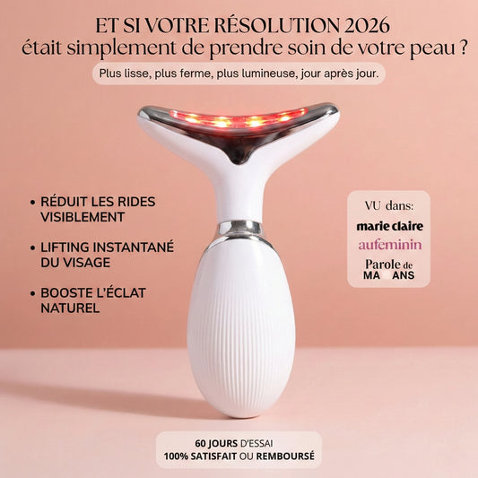 BeautyRoll™ - Appareil anti-âge LED & EMS