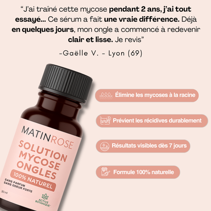 Solution anti-mycose - Formule 100% naturelle
