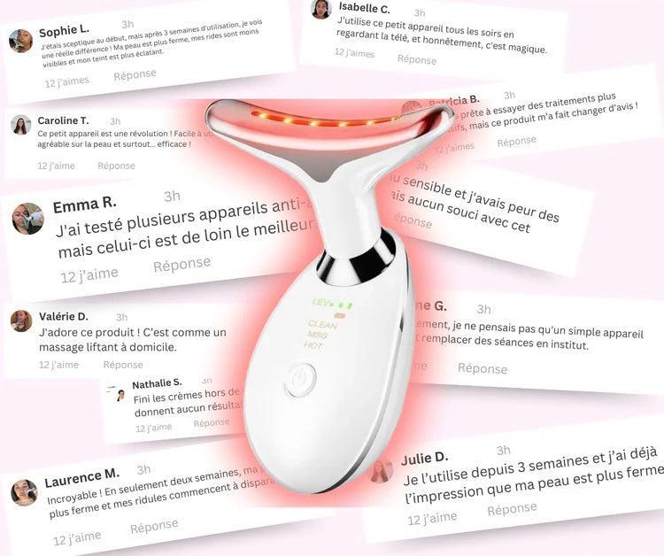 BeautyRoll™ - Appareil anti-âge LED & EMS