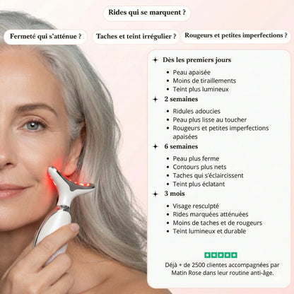 BeautyRoll™ - Appareil anti-âge LED & EMS