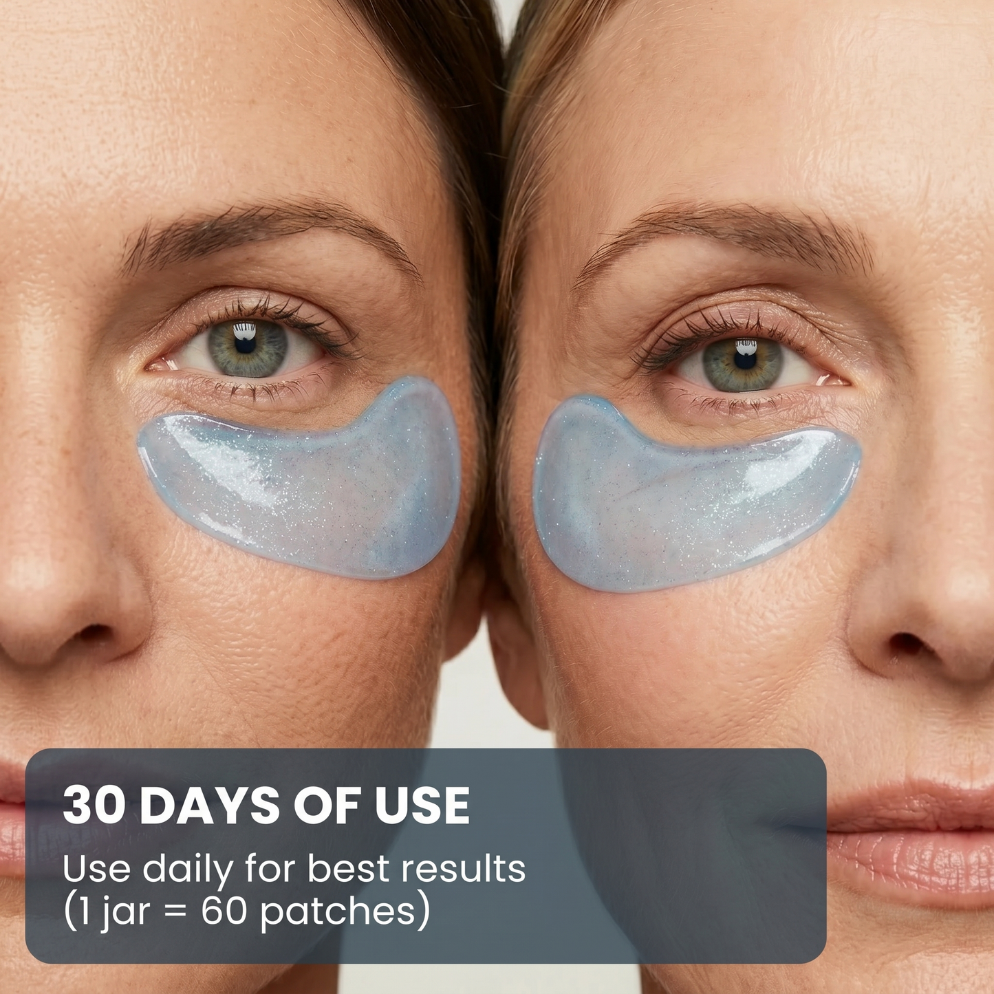 Hydrogel eye patches booster (60 patches)