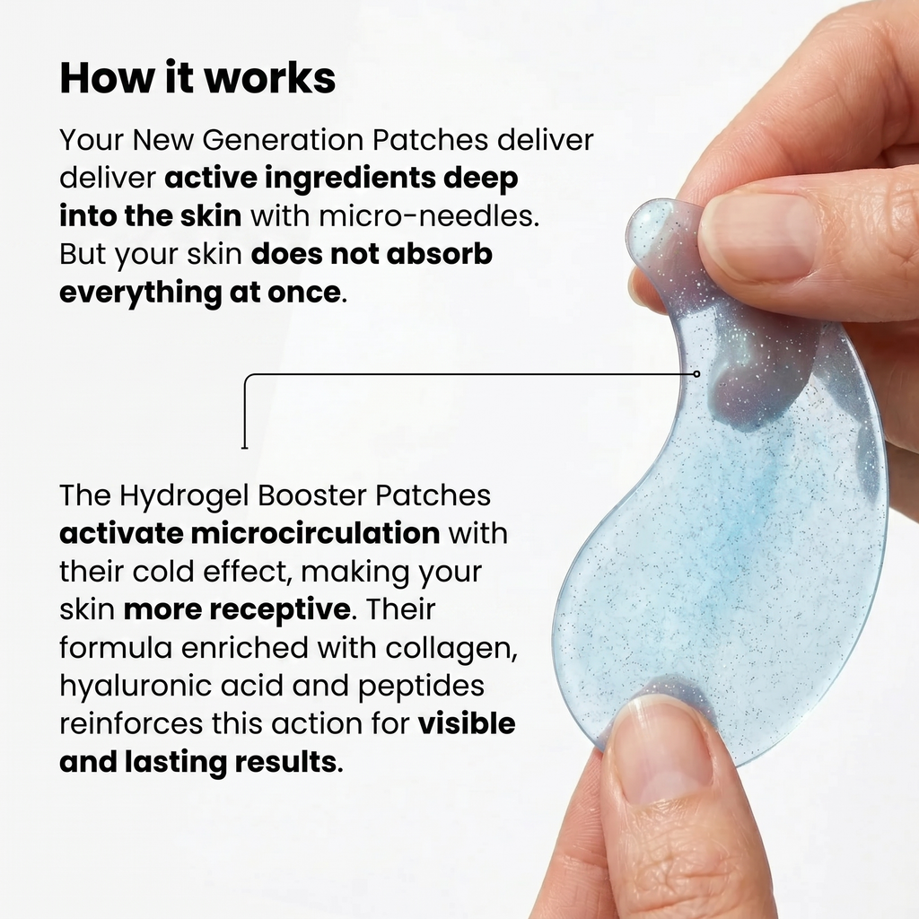 Hydrogel eye patches booster (60 patches)