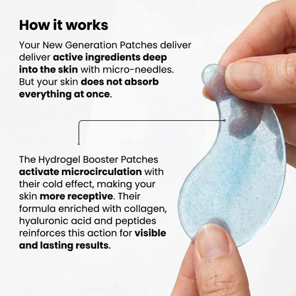 Hydrogel eye patches booster (60 patches)