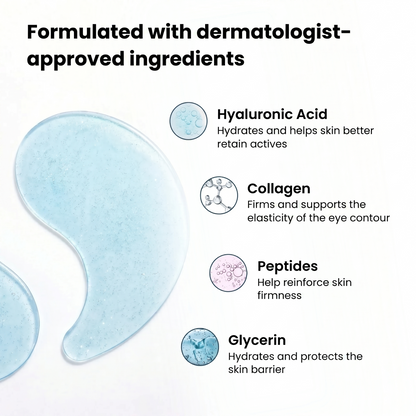 Hydrogel eye patches booster (60 patches)