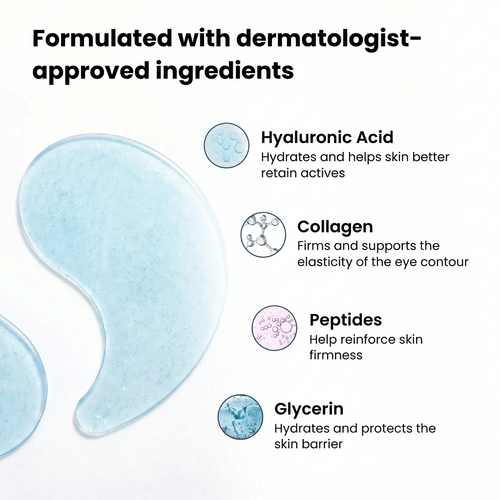 Hydrogel eye patches booster (60 patches)