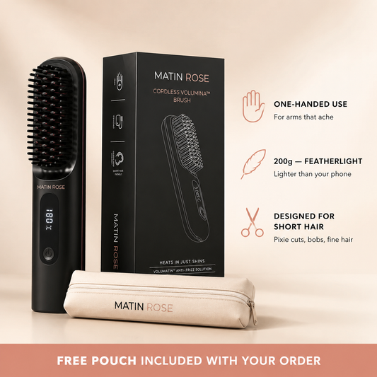 Volumina™ - The Pain-Free Styling Brush for Short Hair