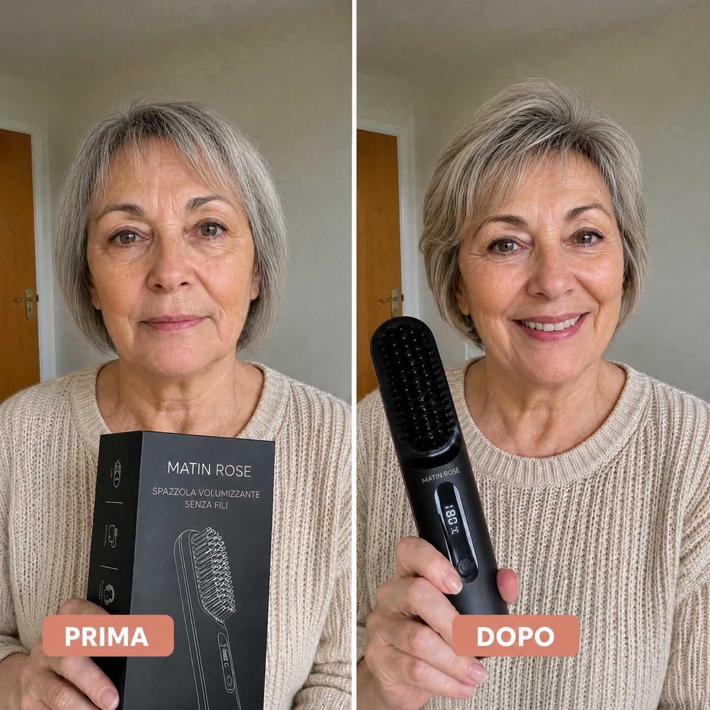 Spazzola Volumina™ Per Capelli Corti e Medi